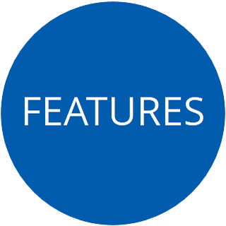 clickable orb to features